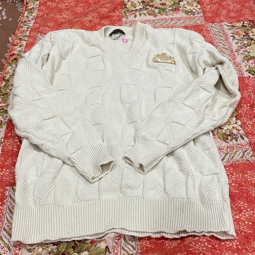 Andrew Rohan v neck sweater